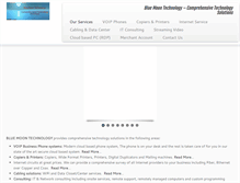 Tablet Screenshot of bluemoon-tech.com